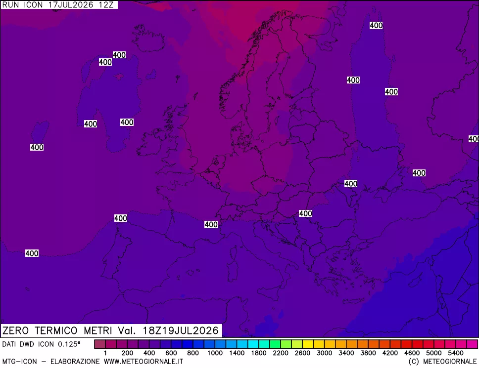 mappa Quota Zero Termico