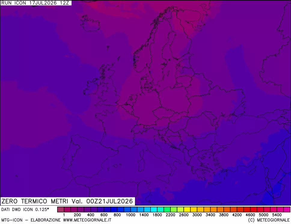mappa Quota Zero Termico