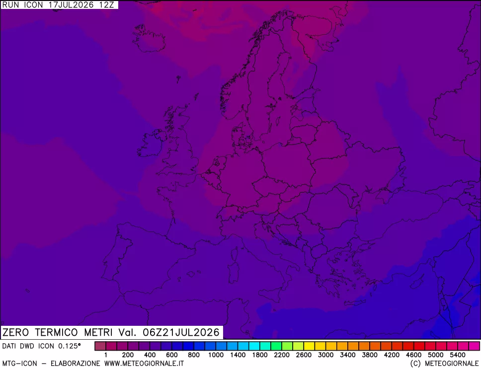 mappa Quota Zero Termico