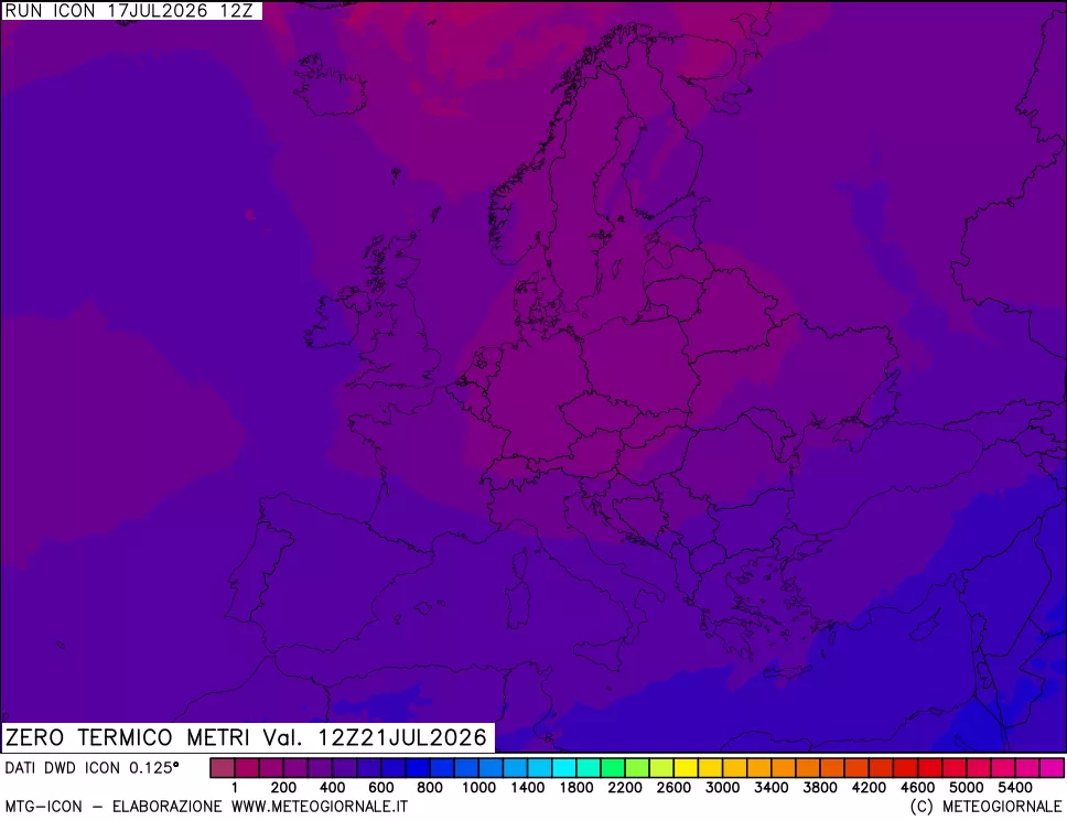 mappa Quota Zero Termico