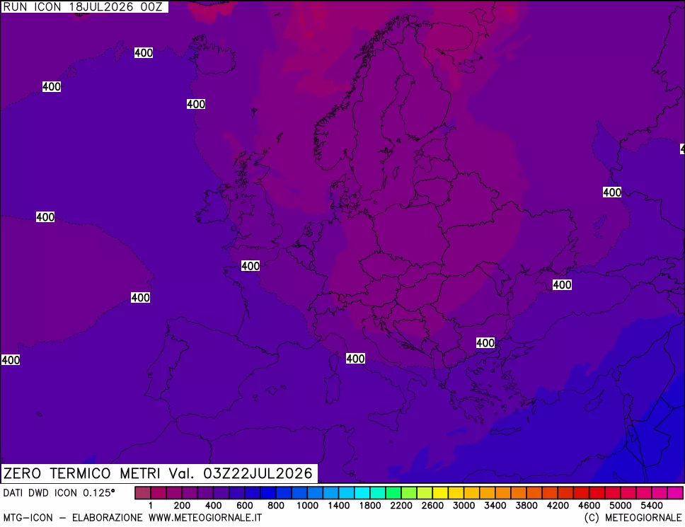mappa Quota Zero Termico